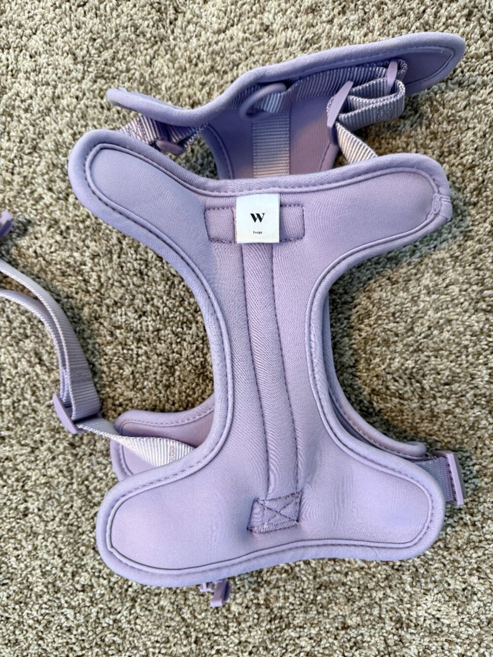 Wild One Comfort Dog Harness in Lilac Size L